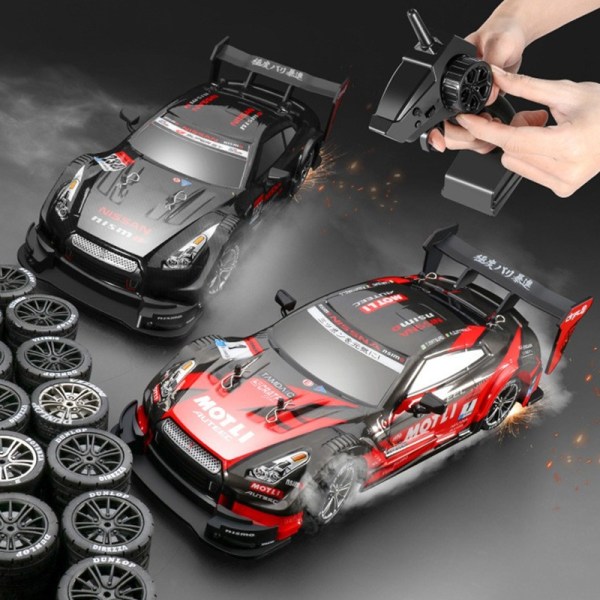 Nopea RC kaukosäädin auto aikuisten drift kilpa poika urheilu - Perfet Multicolor Style 8