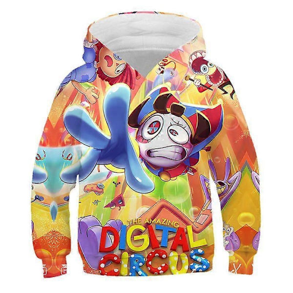 The Amazing Digital Circus 3D-printet hettegenser - Perfekt 4XL