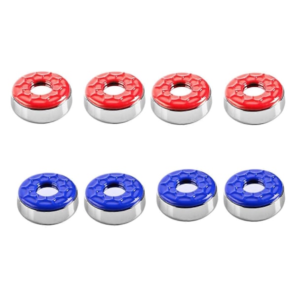 8x Shuffleboard Puckar Set, 58mm Shuffleboard Utrustning Ersättningar Shuffleboard Bord Puckar Shuffleboard Tillbehör - Perfekt