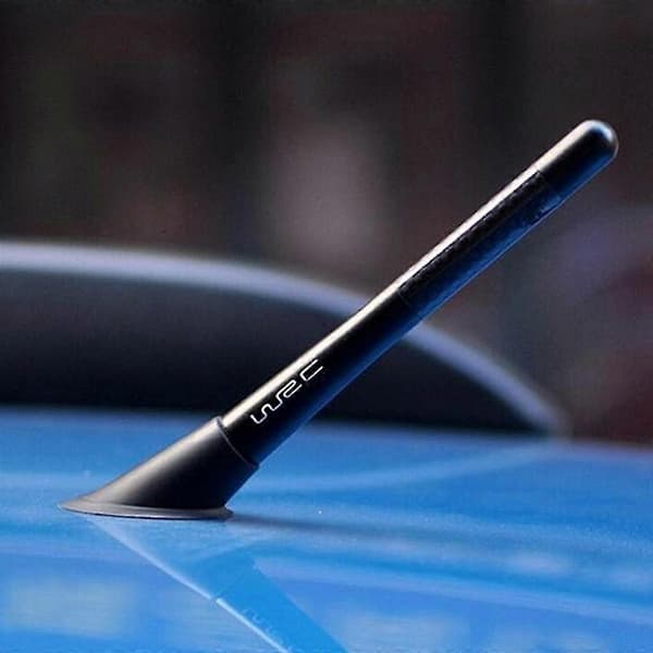 Bil Karbonfiber Kort Antenne Universal Auto Tak Fm Am Signalmottaker Antenne-Perfekt