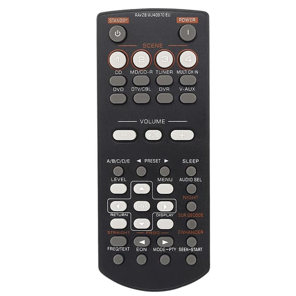 Fjernkontroll for YAMAHA AV-forsterker RAV28 WJ40970 EU - Perfekt