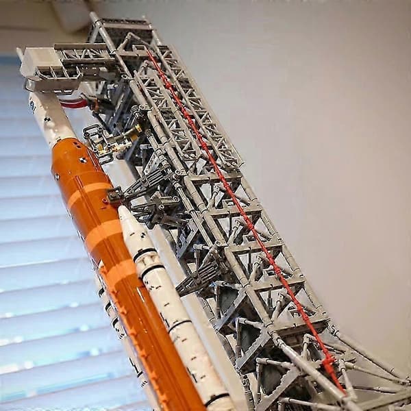 Nye Artemis Space Launch System Raket Byggeklodser Kompatible 10341 Aerospace Klodser Børn Voksne legetøj - Perfekt