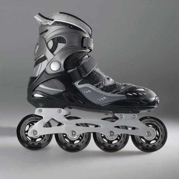 8-delers inline-ruller, innendørs/utendørs ruller, med lagererstatningshjul, 64 mm