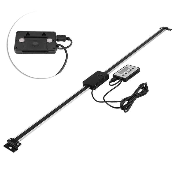 0‑500mm Noggrann Digital Linjär Skala LCD Avläsningskit Kompatibelt med Fräsmaskiner Svarvar-Perfet
