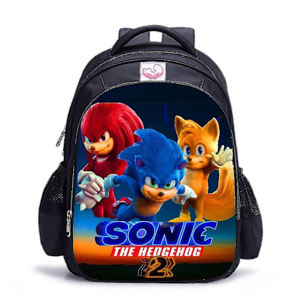 Anime Sonic Tecknad Spel Tecknad Anime Barnryggsäck - Perfekt 33
