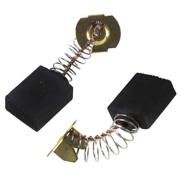 2 stk. erstatning 16 mm x 13,5 mm x 6,5 mm motor kullbørster - Perfekt