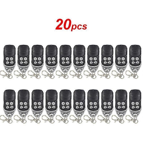 Kompatibel med Liftmaster Tx2ev Tx4ev Tx4evs Tx2rev Tx2evs Tx4rev Garasjeportfjernkontroll Rullende Kode 43392mhz Fjernkontroll-Perfet 20 pieces