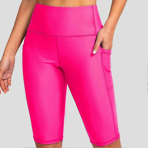 Dykkingshorts for kvinner - Reduserer gnagsår, lett, myk, hudvennlig våtdrakt, korte bukser for surfing - Perfekt Rose Red 2XL