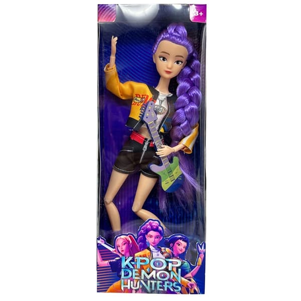 Koreanska Devil Hunter Dockleksaker - Rumi, Mira, Zoey Flick Actionfigurer - Utsökta DIY Dockor - Perfekt 3