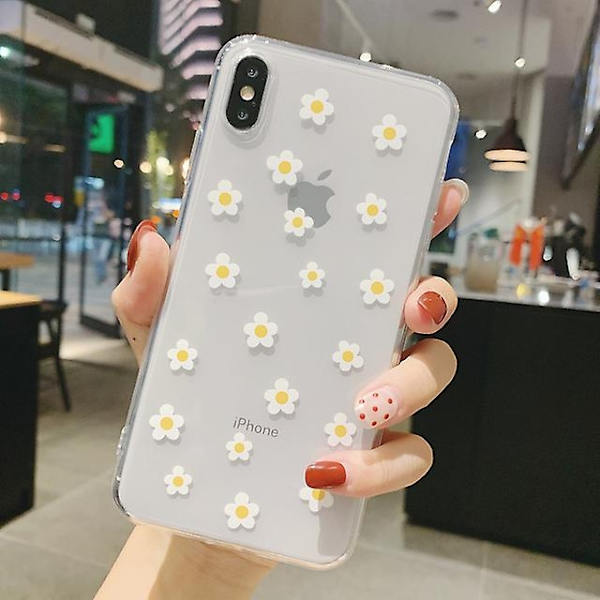 Clear Luxury Portrait Art Phone Case til Iphone - Kompatibel med Iphone 7-14 Pro Max - Perfet White For iPhone 11 Pro