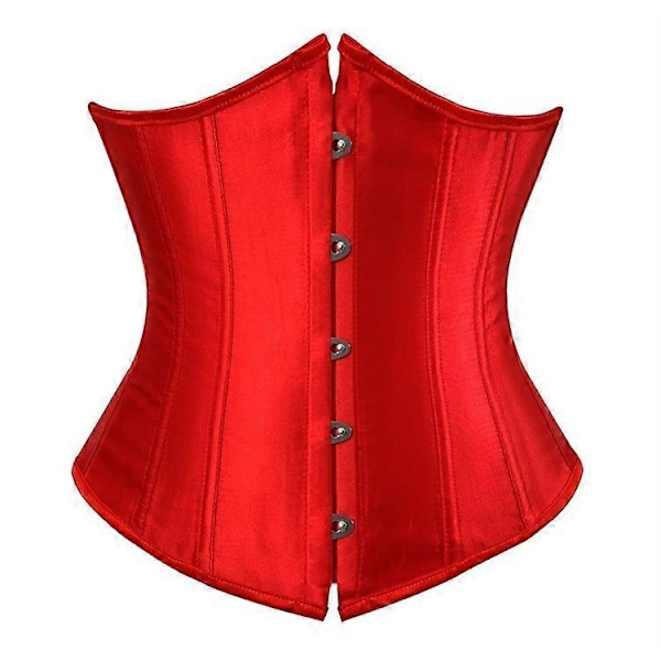 Goottilainen Korsetti Naiset Seksikäs Alavyötärökorsetti Vyötärönkouluttaja Korsetti Muotoilija Pluskoko Corpete Corselet Musta Valkoinen Punainen Sininen S-6xl-Perfet 8062 Red 4XL