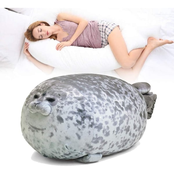 Chubby Blob Seal Pute Søt Seal Plysj Lekedyr Kosedyr 30CM- Perfet