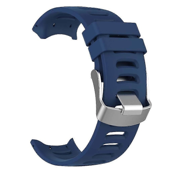 Ranneke Yhteensopiva Garmin Forerunner 610 Silikoni Älykellon Hihnan kanssa Naarmuuntumaton Hihna-Perfet blue