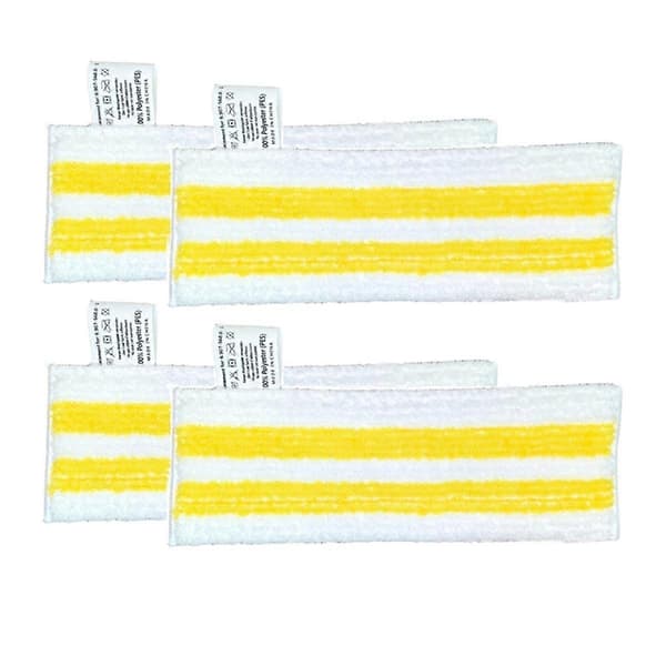 4-pack Mikrofiber Golvduk Set Slipande Golvduk Set Kompatibelt med Karcher Easyfix Sc2 Sc3 Sc4 Sc5 Floor-Perfet