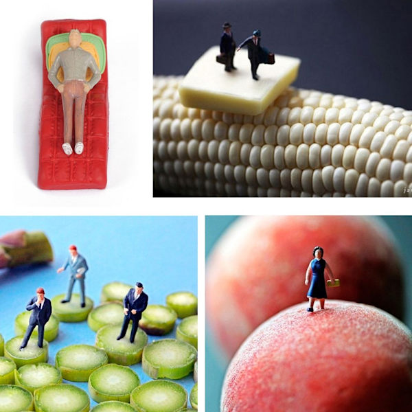 100 stk Plast People Figurer 1/100 - Perfet