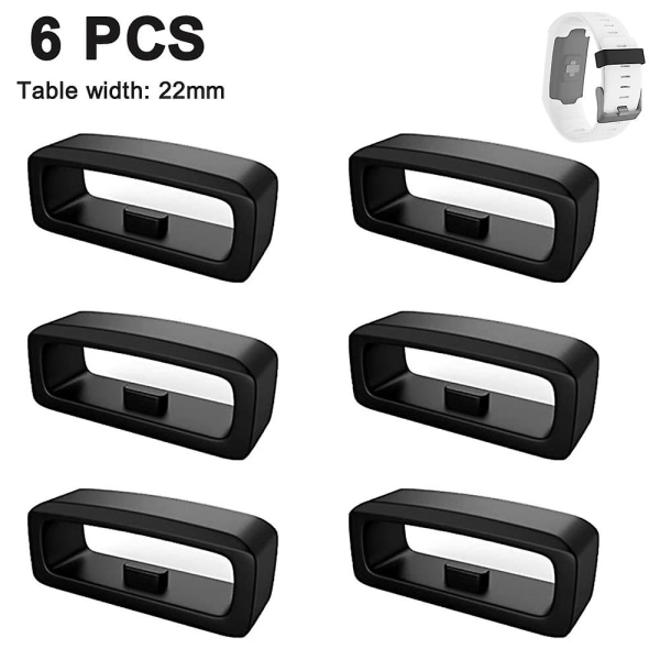 6-pack watch band loop holder for silicone watch strap - Perfet