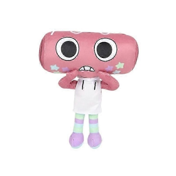Dandys World Plyschleksak Dandys World Docka Spel Goob Boxten Blomma Plysch Gosedjur Mjuk leksak Kudde Katt Kanin Plyschdjur Peluches,pyc-Perfet Orange