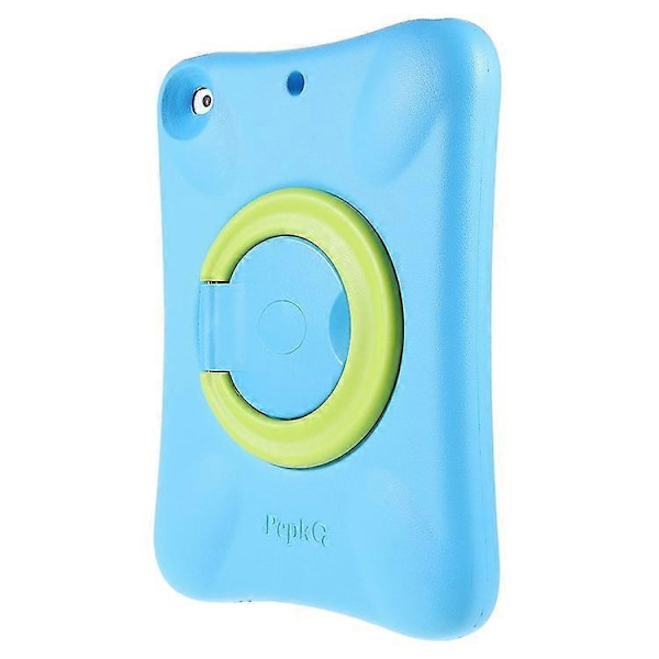 PEPKOO 360 Graders Rotation Støtteben Forbedret Ramme EVA Tablet Cover Kompatibel med iPad 10.2 (2021) - Perfekt MultiColor