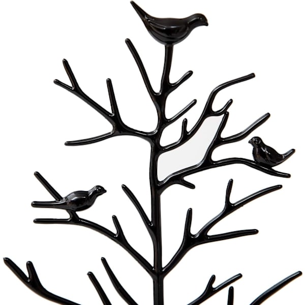 Smykker Tre Halskjede Ørepynt Holder Moderne Søt Bird Smykker Stativ for kvinner Jenter Tenåring Svart- Perfet
