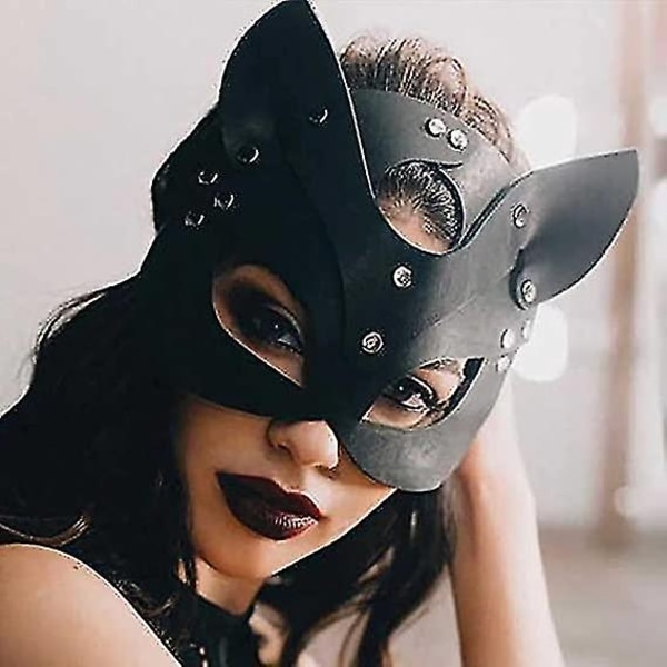 Kvinne Skinn Cat Mask Kostyme Bunny Fox Masks - Perfet