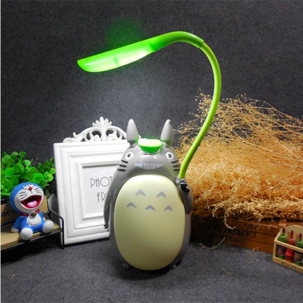 Totoro LED-yövalo lapsille, USB ladattava lukupöytä