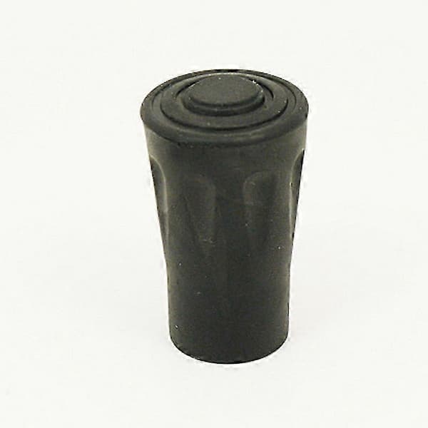 4-Pakning - Gummiføtter Kompatible med Gåstaver 11mm / Turstaver Svart-Perfekt