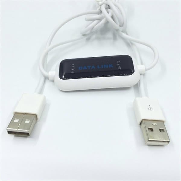 USB PC - PC Online Share Sync Link Net Direct Data File Transfer Bridge LED -kaapeli Helppo kopiointi kahden välillä - Perfet