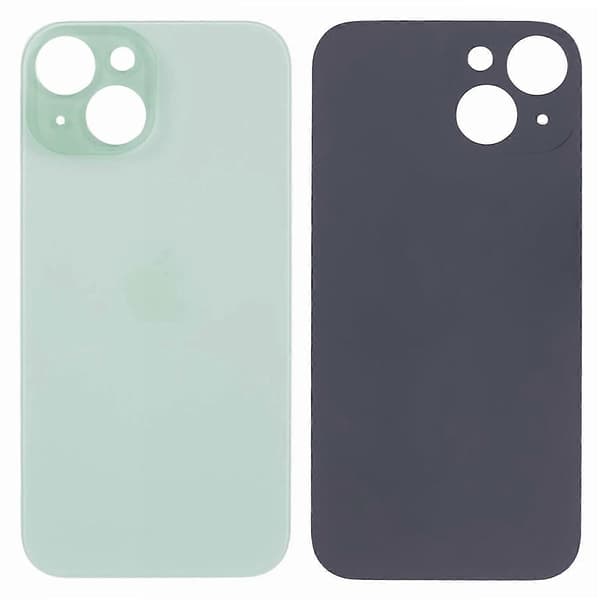 Type B Kompatibel med iPhone 15 Bak Batteri Hus Deksel Erstatningsdel - Perfekt Style D