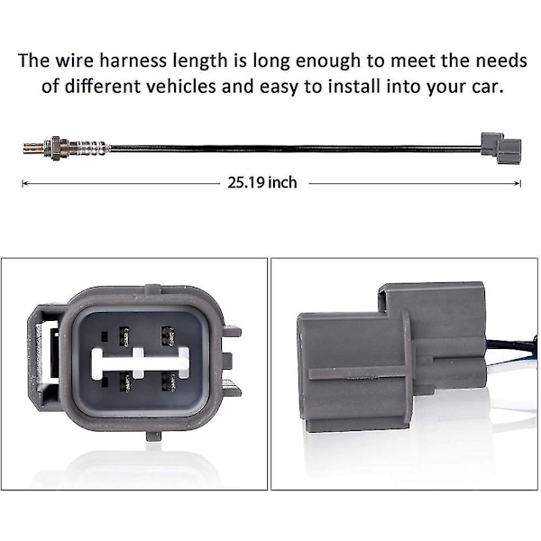 Syresensor för 1992-2000 Honda Civic Odyssey Accord 92 93 95-99 Acura Integra NSX CL EL O2 Sensor-Perfet