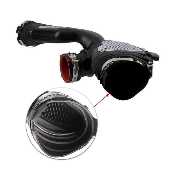 A6420908237 Bilmotorluftkanal med luftmassesensor kompatibel med E320 W211 W164 W251 OM642 6420908237-Perfet