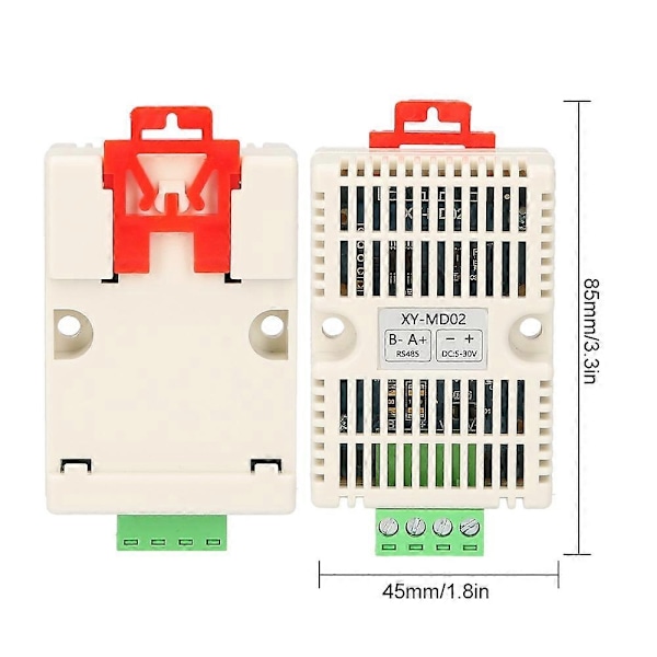 RS485 Temperatur- och Fuktighetssändare RS485 Modbus-TRU Temperatursensor Temperatur-Fuktighetssensorer Temperatur- och Fuktighetsövervakning-Perfet
