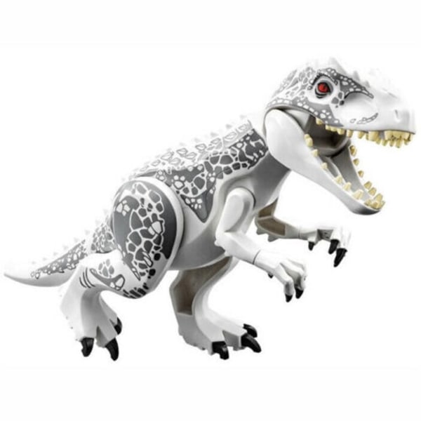 Indominus Rex xxl Suuri täysikokoinen Dinosaur Figuuri Block Fit - täydellinen En stor dinosaurie