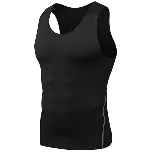 Mænds Limning Haper Posture Vest Mand Mave Mave For Corre - Perfet black S