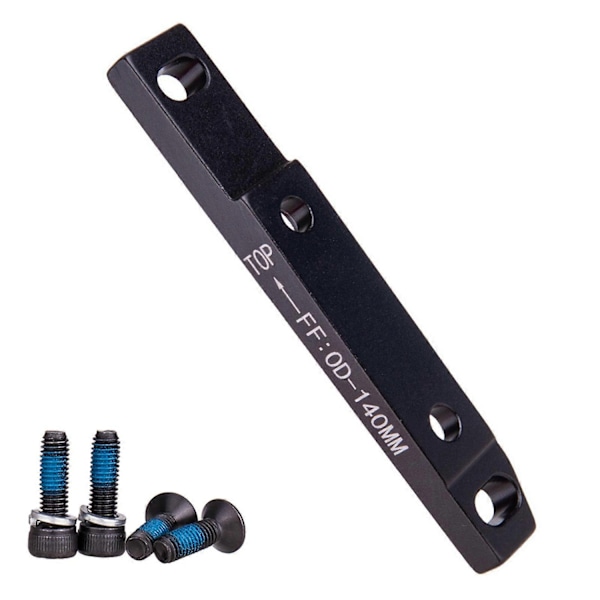 Vägcykel Skivbroms Flat Mount Adapter Ultralätt Skivbromsadapter för 140mm/160mm Rotor - Perfekt FF140