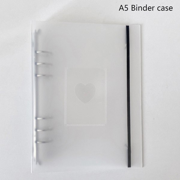 A5 Binder Ring Samle Bok Idol Foto Organiserer Journal Dagbok - Perfet B