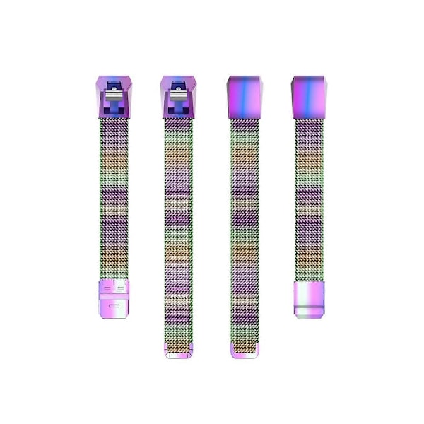 Metallinen ranneke Fitbit Alta / Alta HR / ACE-Perfet -kelloon Colorful