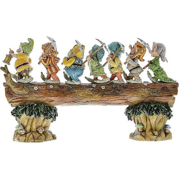 Kampagnesalg Nye produkter, Disney Traditions De 7 Dværge Vender Tilbage Resin Figur 20 cm - Perfekt