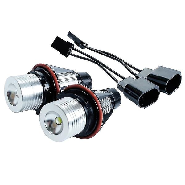 2kpl Led Enkelin silmät merkkivalot polttimot Yhteensopiva E39 E53 E60 E61 E63 E64 E65 E66 E87 525i 530i Xi 545i M5-Perfet Red