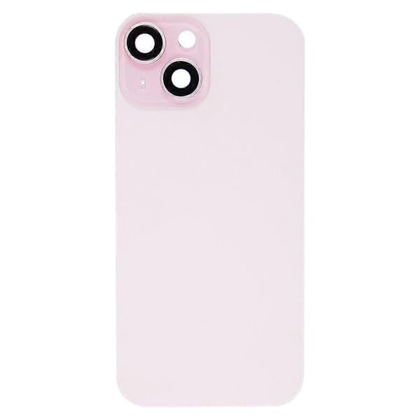 Glas Batteri Baksida Kompatibel med iPhone 15-Perfet Pink
