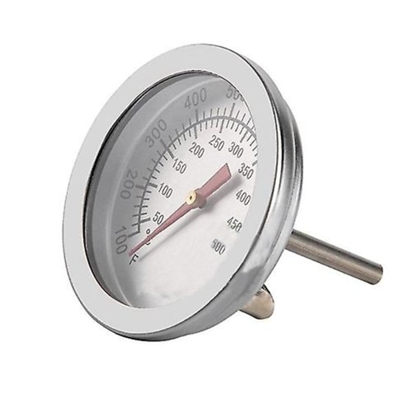 Rustfrit Stål BBQ Ryger Grill Termometer Termometer 50-500℃ - Perfekt