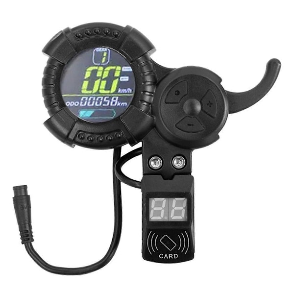 Elektrisk sparkesykkel SPLACH Gass & NFC-kort Kompatibel med VSETT ZERO 10 8X 10X Z8PRO Display Trigger LED Acce-Perfet