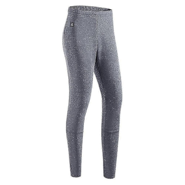 Vinter Termisk Opvarmet Jakke 28 Områder Vandretøj Ski Dragter Opvarmet Tøj Opvarmet Underundertøj-Perfekt Women gray pants XXL