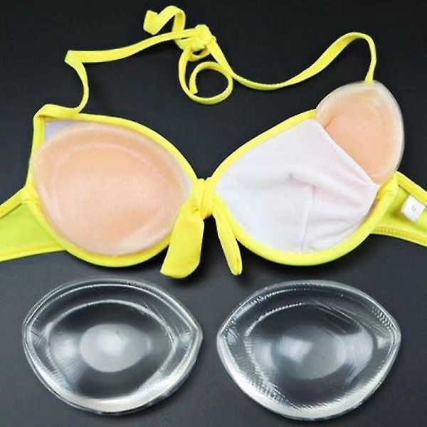 silikonbh-inlägg för bröstförstärkning Push Up-dekolletage - Perfet Transparent
