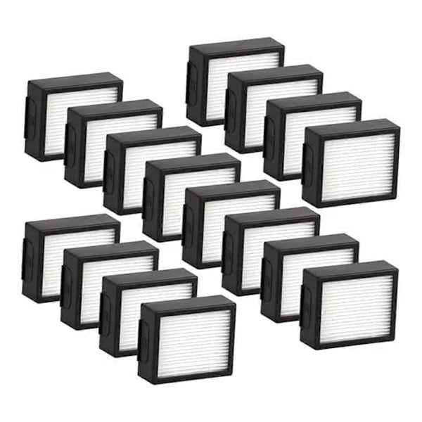 16 STK Udskiftnings HEPA Filter Kompatibelt med iRobot Roomba Combo J7+ J9+-Perfet