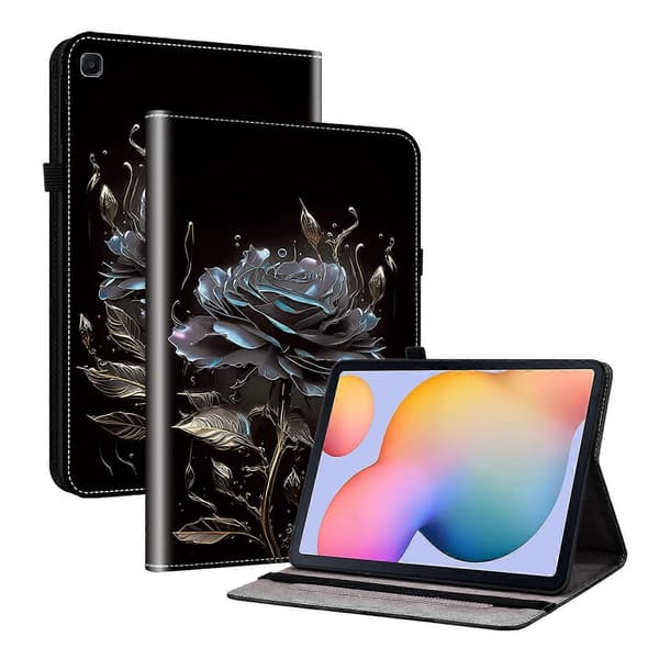 Kristalltextur Målat Läder Tablet Fodral-Perfet For Samsung Galaxy Tab S5e T720