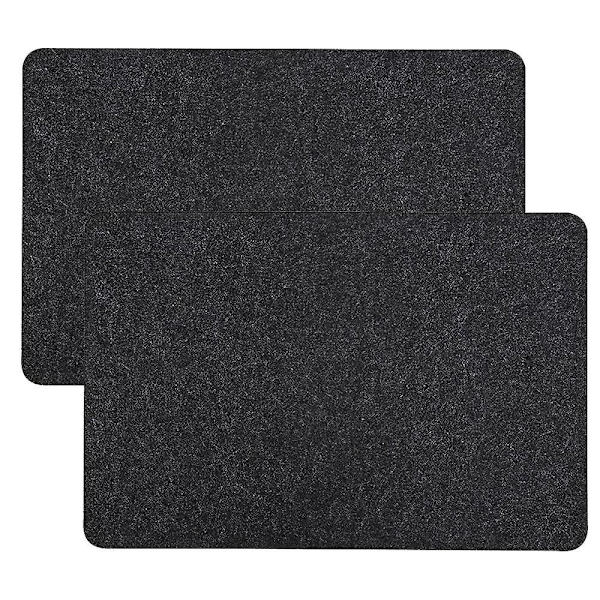 Varmebestandig matte for Air Fryer, 2 stk Varmebestandig pute Beskyttelsesmatte for bordplate Kaffetraktermatte - Perfet