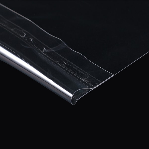 50 stykker gjenlukkbar 4 Mil plast vinylplate ytre hylser Vinylplater Oppbevaringsdeksel for 12' for LP GATEFOLD 2L