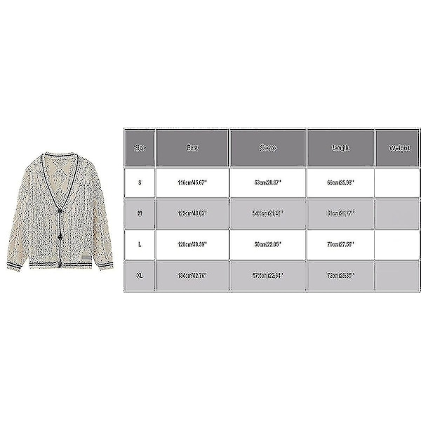Stjärnbroderad Stickad Folklore Cardigan, eras Tour Merch Julgåvor-Perfekt L