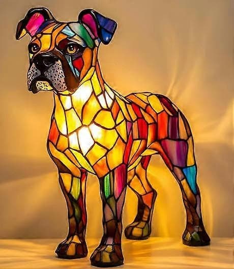 Hunde Serie Kunst Natlampe - Perfekt K