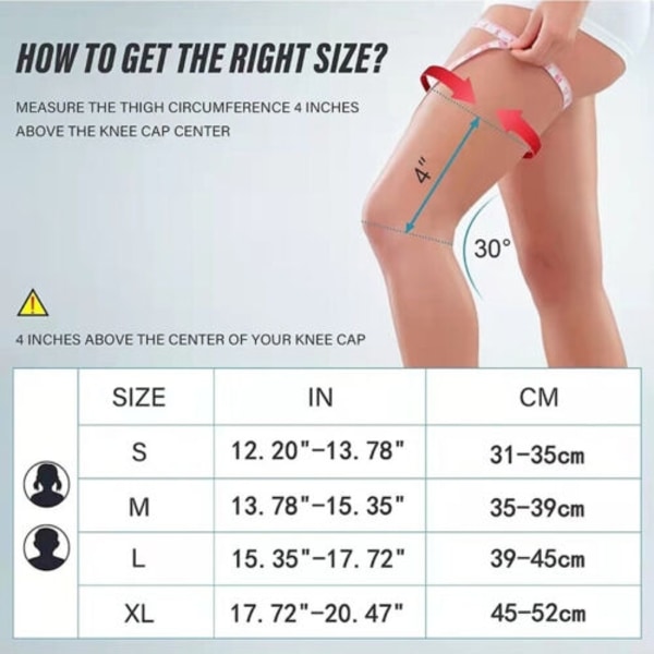 Ultra Knee Elite Knee Medical Knee Brace Knee Compression Sleeve 2PCS-Perfet 2PCS M